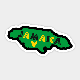 Jamaica Sticker